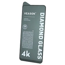 Защитное стекло VEASON Diamond Glass для XIAOMI 12T, 12T Pro, 13T, 13T Pro, цвет окантовки черный
