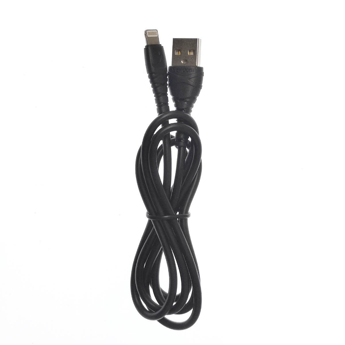 Кабель EARLDOM EC-126I USB Lightning 8 pin, 2.4А, длина 1 метр, силикон, цвет черный
