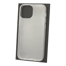 Чехол накладка для APPLE iPhone 13 mini (5.4), силикон, цвет прозрачный Чехол накладка для APPLE iPhone 13 mini (5.4), силикон, цвет прозрачный