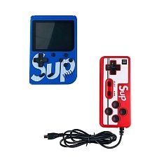 Портативная игровая приставка SUP GAME BOX PLUS 400 игр в 1, с джойстиком, цвет синий Портативная игровая приставка SUP GAME BOX PLUS 400 игр в 1, с джойстиком, цвет синий