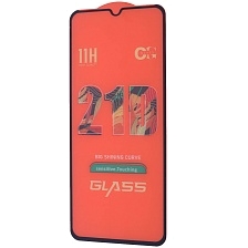 Защитное стекло 21D для SAMSUNG Galaxy A14, цвет окантовки черный