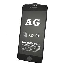 Защитное стекло AG Full Glue для APPLE iPhone 7, iPhone 8, матовое, цвет окантовки черный