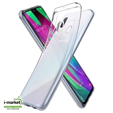 Чехол накладка New Color для SAMSUNG Galaxy A40 (SM-A405), силикон, цвет прозрачный. Чехол накладка New Color для SAMSUNG Galaxy A40 (SM-A405), силикон, цвет прозрачный.