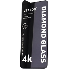 Защитное стекло VEASON DIAMOND GLASS для SAMSUNG Galaxy A36, Galaxy A56, Galaxy S24 FE, Galaxy M56, цвет окантовки черный