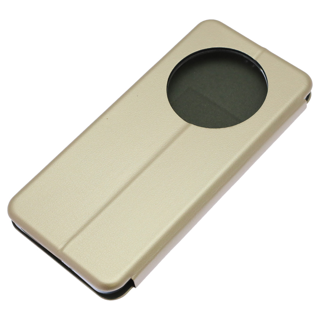 Чехол книжка STYLISH для XIAOMI Redmi 14C, POCO C75, экокожа, визитница, цвет золотистый