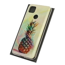 Чехол накладка для XIAOMI Redmi 9C, Redmi 10A, силикон, рисунок Ананас