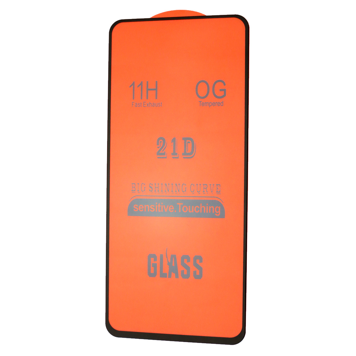 Защитное стекло 21D для HUAWEI Nova Y70, Nova Y71, Nova Y91, Honor X7, Honor X7a, Honor X7a Plus, цвет окантовки черный