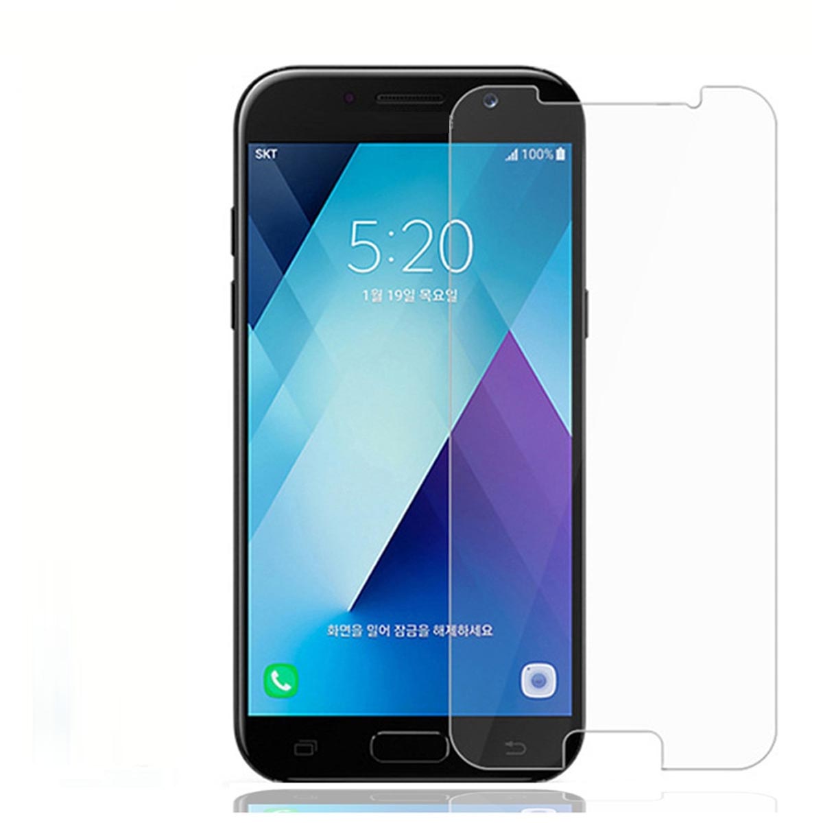 Защитное стекло 0.33mm для SAMSUNG Galaxy J7 2017 (SM-J730), цвет прозрачный