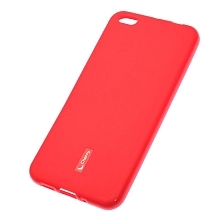 Чехол накладка Cherry для XIAOMI MI 5C, силикон, цвет красный.