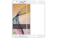 Защитное стекло 3D для SAMSUNG Galaxy J7 2017 (SM-J730F) белый кант TIGER.