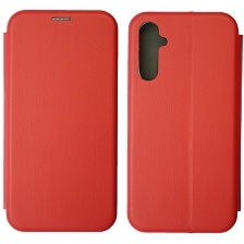 Чехол книжка STYLISH для SAMSUNG Galaxy A34 5G, экокожа, визитница, цвет красный