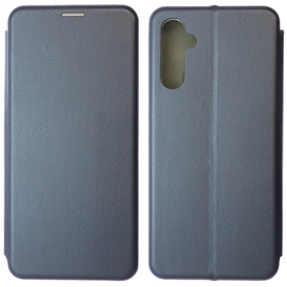 Чехол книжка STYLISH для SAMSUNG Galaxy A14 4G, экокожа, визитница, цвет темно синий