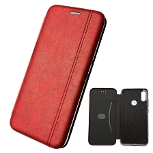 Чехол книжка VINTAGE LiNE для XIAOMI Redmi Note 7, Note 7 Pro, экокожа, визитница, цвет красный. Чехол книжка VINTAGE LiNE для XIAOMI Redmi Note 7, Note 7 Pro, экокожа, визитница, цвет красный.