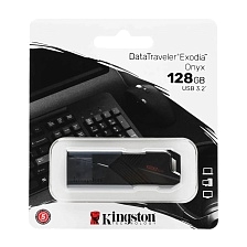 Флешка USB 3.2 128GB KINGSTON DataTraveler Exodia (DTXON/128GB), цвет черный