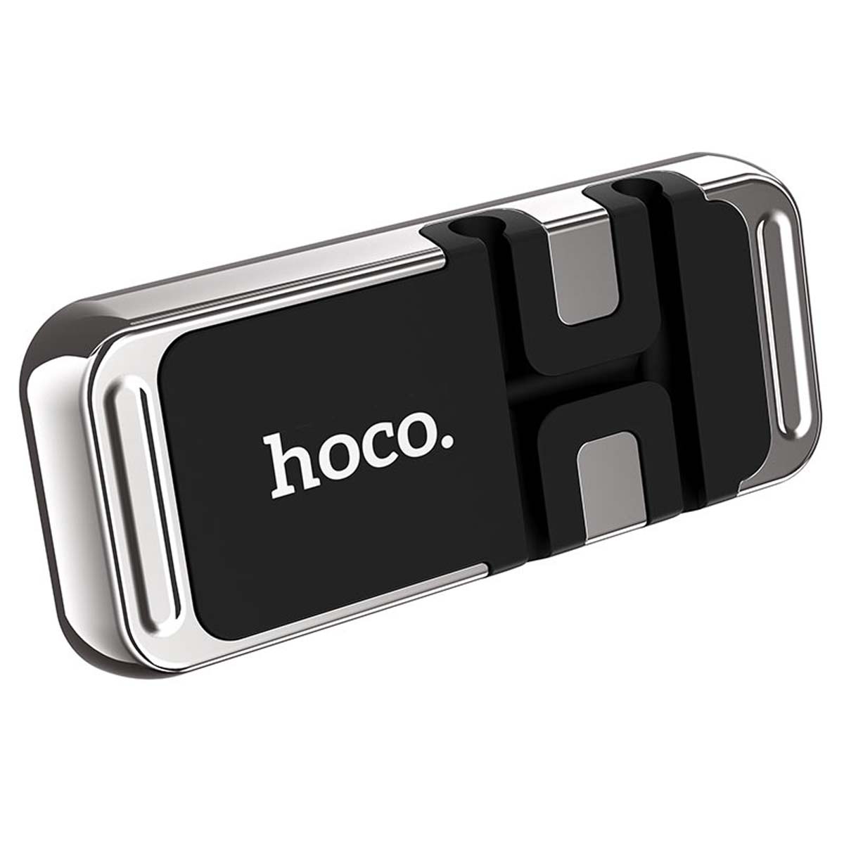 Автомобильный магнитный держатель HOCO CA77 Carry для смартфона, цвет серебристый