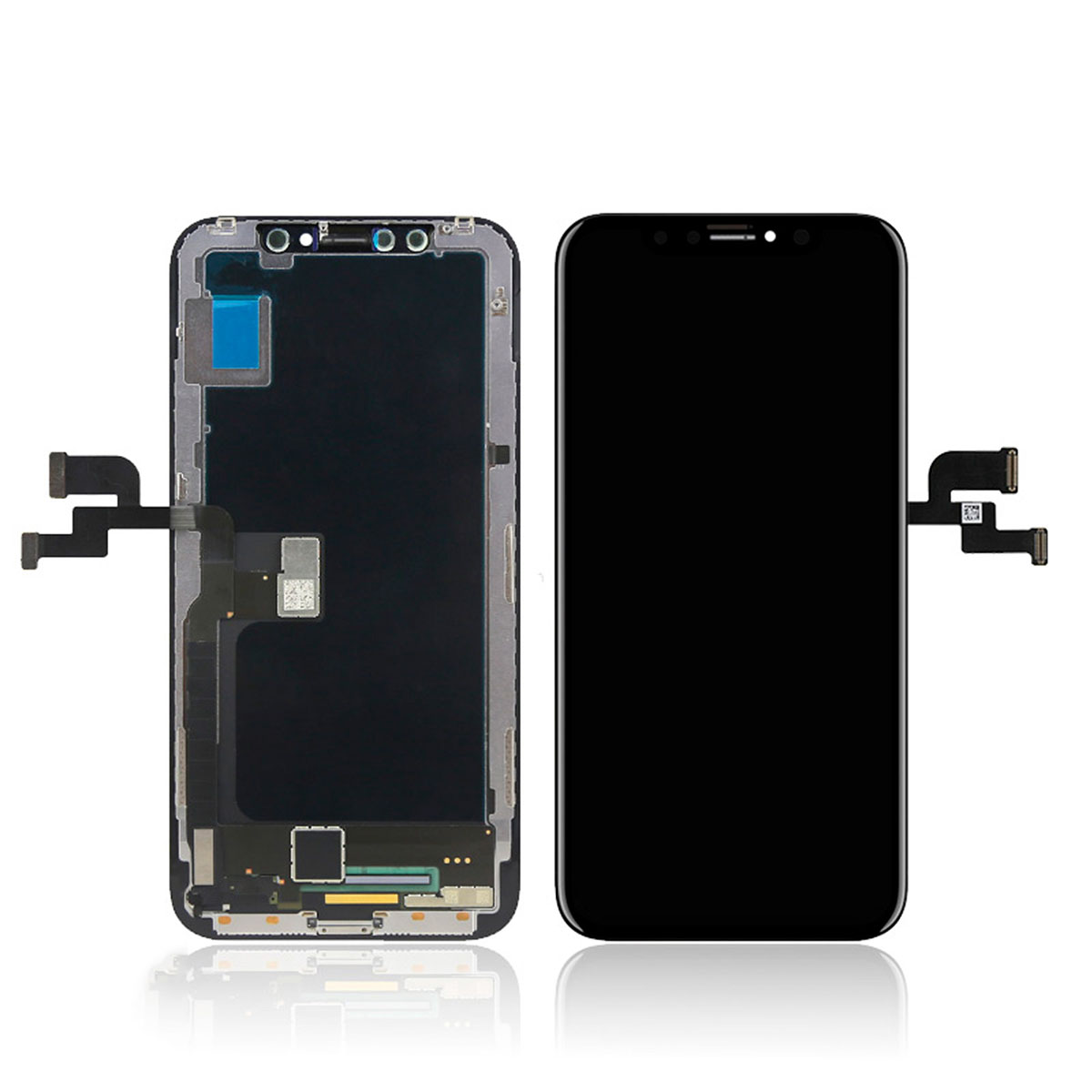 Дисплей с тачскрином для APPLE iPhone X, цвет черный