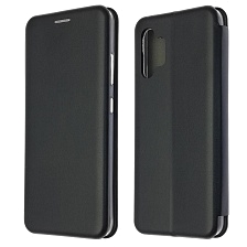 Чехол книжка STYLISH для SAMSUNG Galaxy A32 4G (SM-A325F), экокожа, визитница, цвет черный