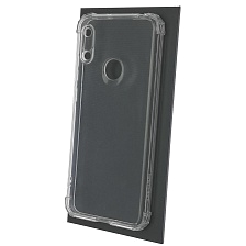 Чехол накладка для HUAWEI Y6S (JAT-LX1), противоударная, силикон, цвет прозрачный Чехол накладка для HUAWEI Y6S (JAT-LX1), противоударная, силикон, цвет прозрачный
