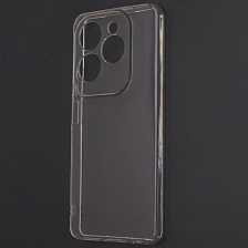 Чехол накладка для INFINIX Hot 40, Hot 40 Pro, защита камеры, силикон, прозрачный