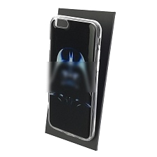 Чехол накладка для APPLE iPhone 6, iPhone 6G, iPhone 6S, силикон, глянцевый, рисунок Черный Star Wars