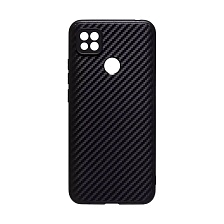 Чехол накладка для XIAOMI Redmi 9C, Redmi 10A, силикон, карбон, цвет черный Чехол накладка для XIAOMI Redmi 9C, Redmi 10A, силикон, карбон, цвет черный