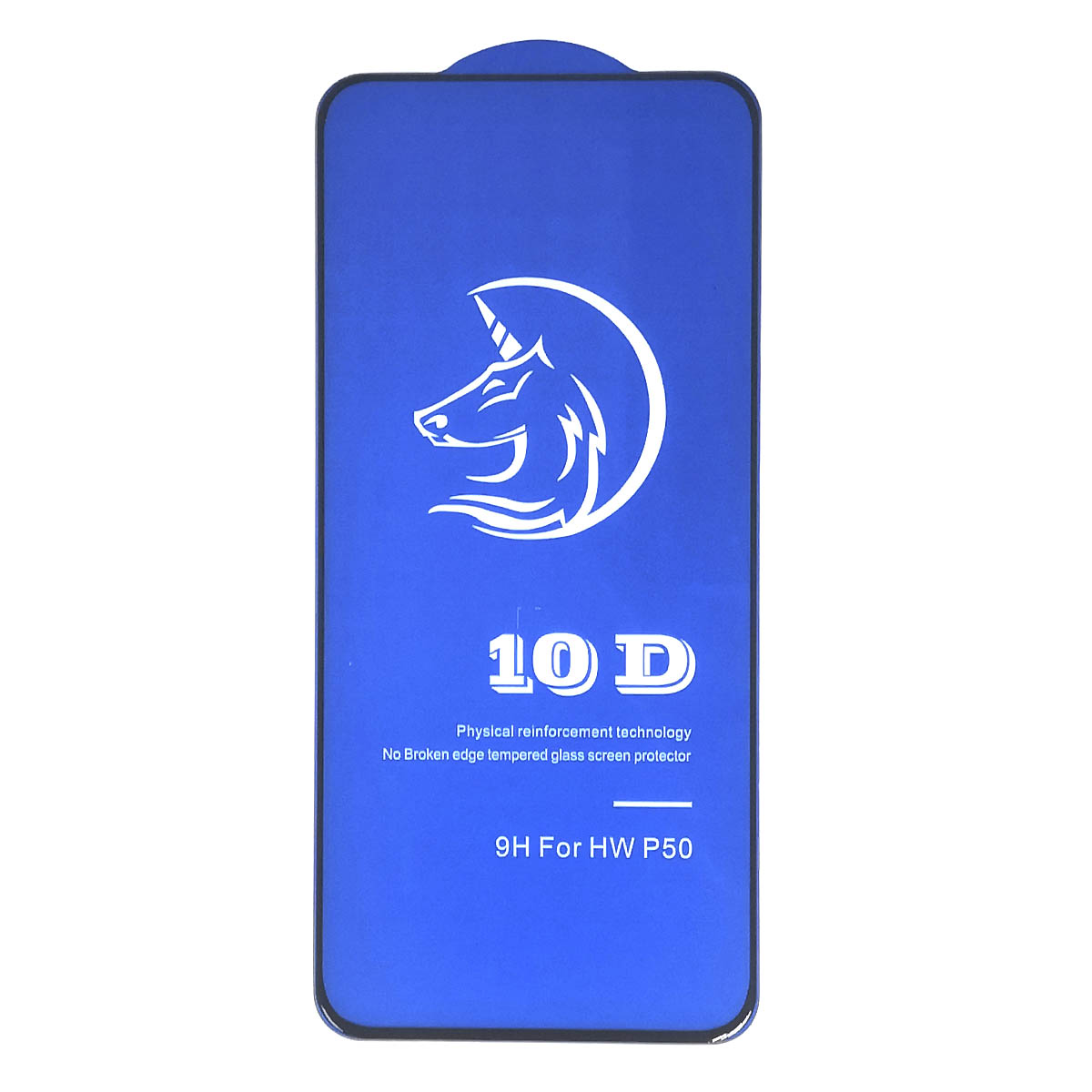 Защитное стекло 10D для HUAWEI P50, цвет окантовки черный