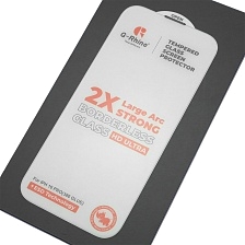 Защитное стекло 6D G-Rhino 200C HD Ultra (380 Glue) для APPLE iPhone 16 Pro (6.3"), с сеточкой на динамике, прозрачное (Тип 2)
