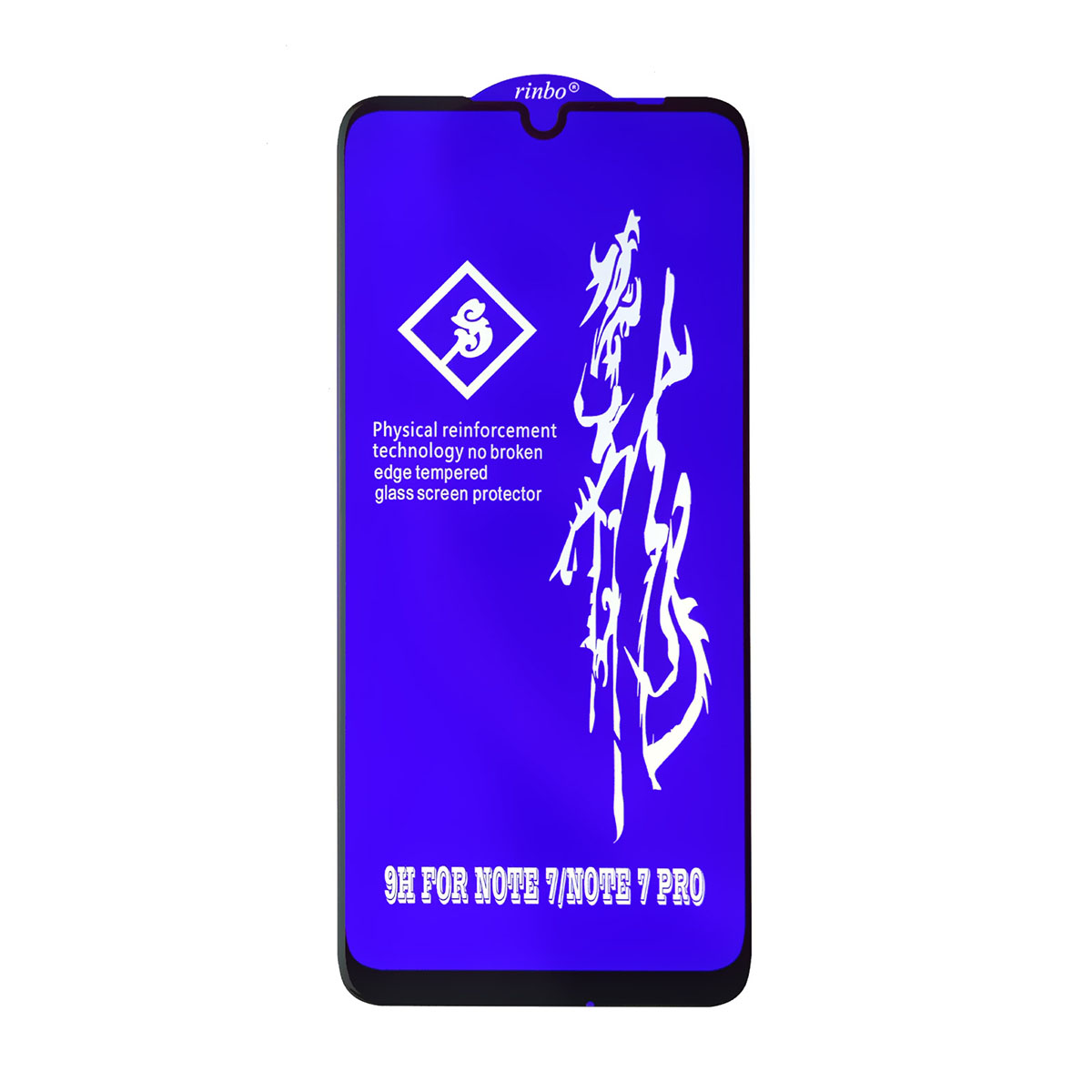Защитное стекло 6D Rinbo для XIAOMI Redmi Note 7, Redmi Note 7S, цвет окантовки черный. Защитное стекло 6D Rinbo для XIAOMI Redmi Note 7, Redmi Note 7S, цвет окантовки черный.