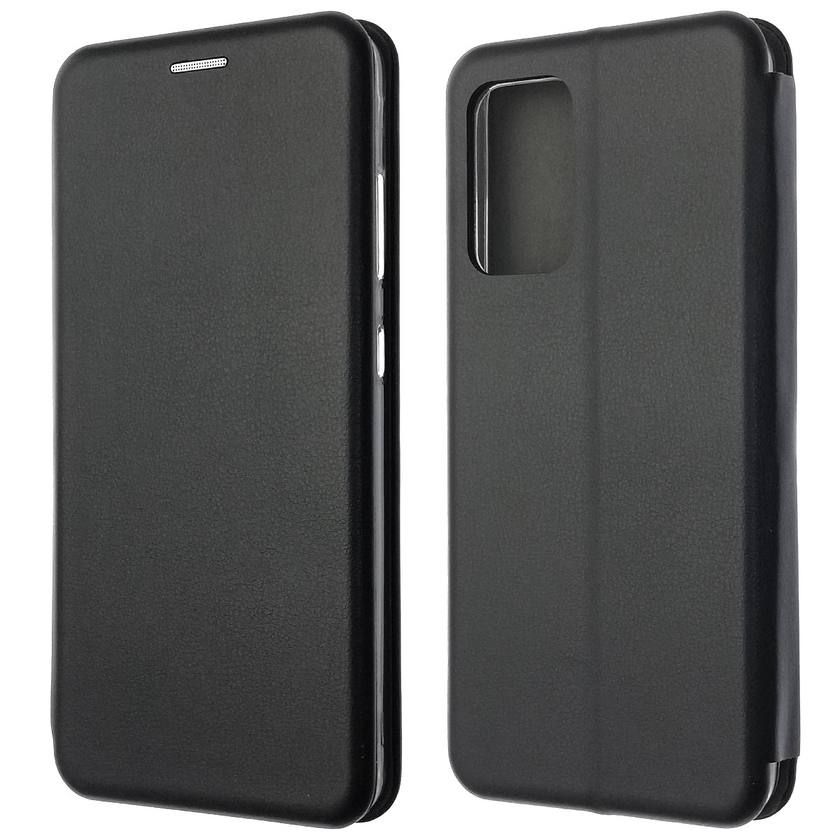 Чехол книжка STYLISH для SAMSUNG Galaxy A52 (SM-A525), экокожа, визитница, цвет черный