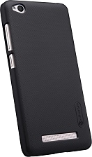 Чехол накладка для XIAOMI REDMI 4A, пластик, цвет чёрный.