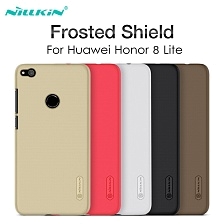 Чехол накладка Nillkin для HUAWEI Honor P8 Lite, пластик, цвет черный.