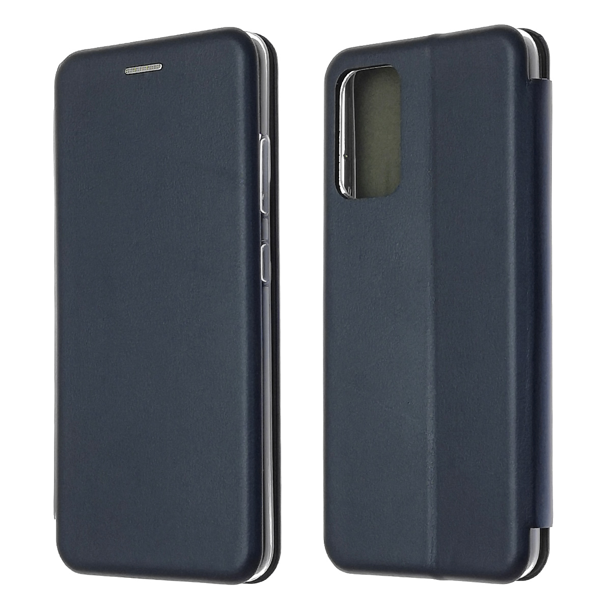 Чехол книжка STYLISH для SAMSUNG Galaxy A32 4G (SM-A325F), экокожа, визитница, цвет темно синий