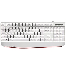 Клавиатура проводная DEFENDER Atom HB-546, интерфейс подключения USB, цвет белый Клавиатура проводная DEFENDER Atom HB-546, интерфейс подключения USB, цвет белый
