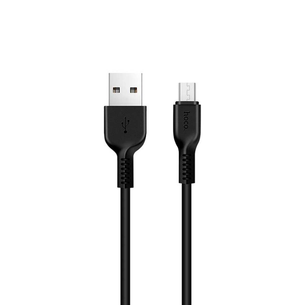 Кабель HOCO X20 Flash Micro USB, 2А, длина 1 метр, цвет черный Кабель HOCO X20 Flash Micro USB, 2А, длина 1 метр, цвет черный