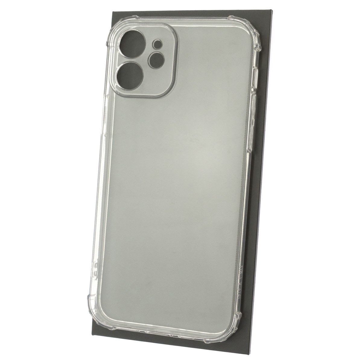 Чехол накладка для APPLE iPhone 12 (6.1"), противоударная, силикон, цвет прозрачный