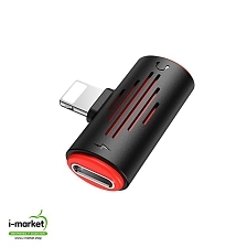 BOROFONE BV6, адаптер / переходник APPLE Lightning 8-pin Male на 2 x APPLE Lightning 8-pin Female, цвет черный. BOROFONE BV6, адаптер / переходник APPLE Lightning 8-pin Male на 2 x APPLE Lightning 8-pin Female, цвет черный.
