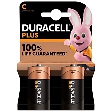 Батарейка DURACELL PLUS LR14 C BL2 Alkaline 1.5V Батарейка DURACELL PLUS LR14 C BL2 Alkaline 1.5V