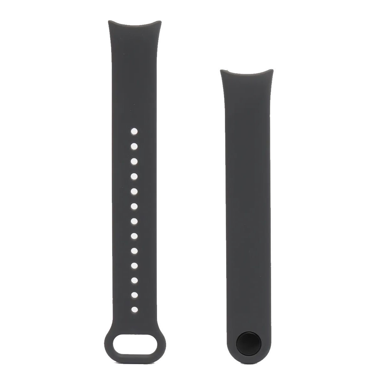 Ремешок на запястье, браслет для XIAOMI Mi Band 8, силикон, цвет темно серый
