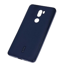 Чехол накладка Cherry для XIAOMI Mi 5S Plus, силикон, цвет синий.