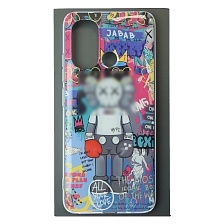 Чехол накладка для XIAOMI Redmi 12C, XIAOMI POCO C55, силикон, глянцевый, рисунок Кавс Чехол накладка для XIAOMI Redmi 12C, XIAOMI POCO C55, силикон, глянцевый, рисунок Кавс