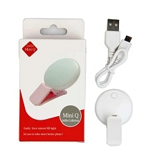 Led вспышка для селфи Mini Q, селфи кольцо цвет розовый | Последняя цена