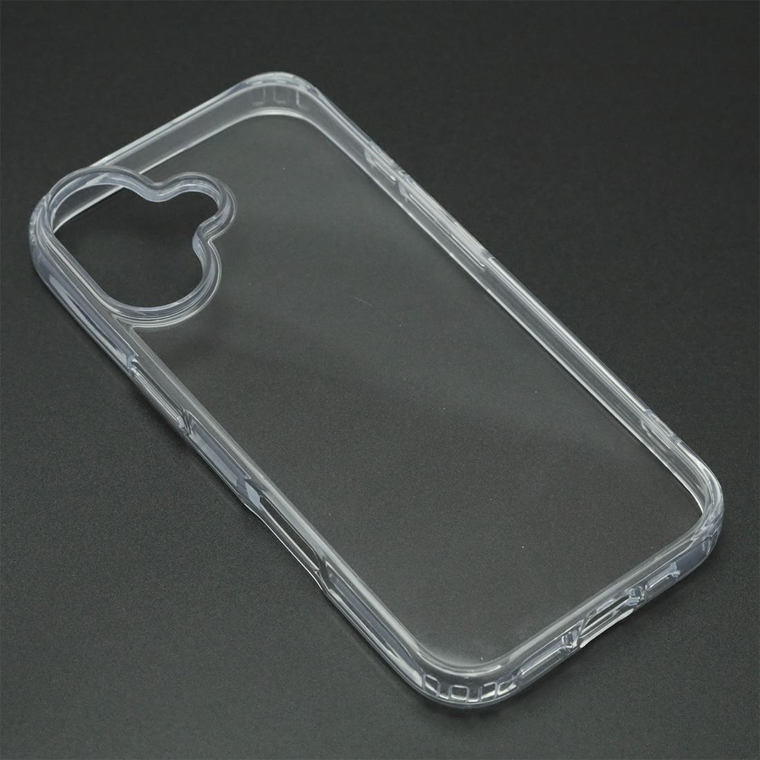 Чехол накладка KWI-NI для APPLE iPhone 17, пластик, силикон, прозрачный