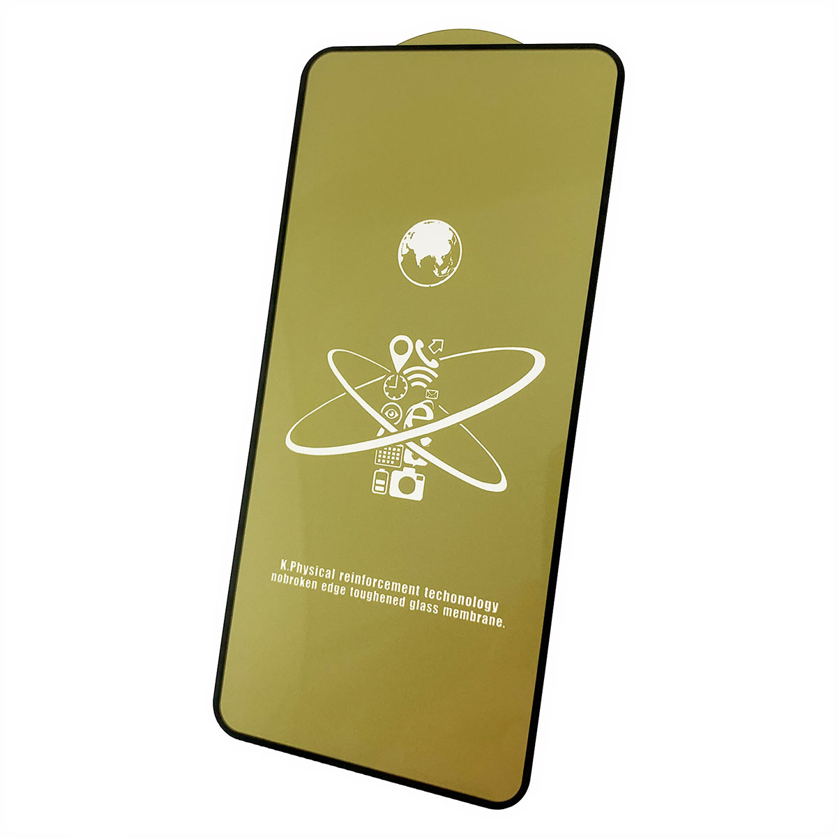 Защитное стекло Full Glue Premium для HUAWEI Honor 20 (YAL-L21), Honor 20 Pro (YAL-L41), Nova 5T (YAl-L21), цвет окантовки черный.