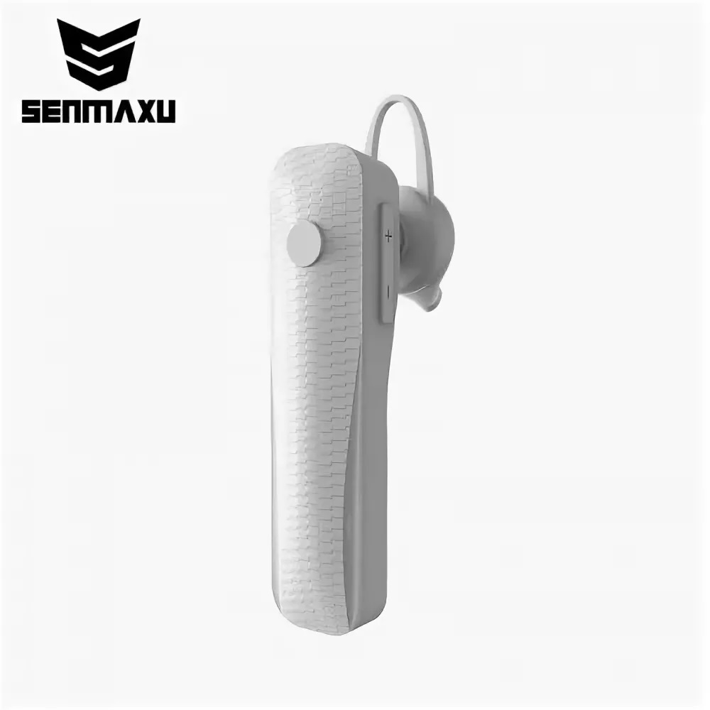 Гарнитура (наушник с микрофоном) беспроводная, Senmaxu S45, цвет белый.