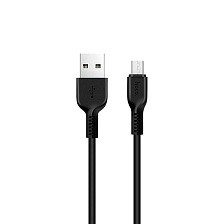 Кабель HOCO X20 Flash Micro USB, 2А, длина 1 метр, цвет черный