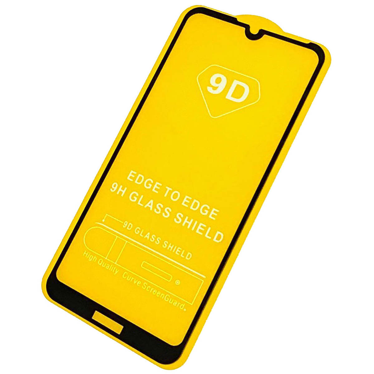 Защитное стекло 9D для HUAWEI Honor 8A, Y6 2019, Y6S, цвет окантовки черный Защитное стекло 9D для HUAWEI Honor 8A, Y6 2019, Y6S, цвет окантовки черный