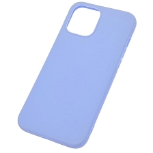 Чехол накладка для APPLE iPhone 12 Pro MAX (6.7"), силикон, цвет светло сиреневый