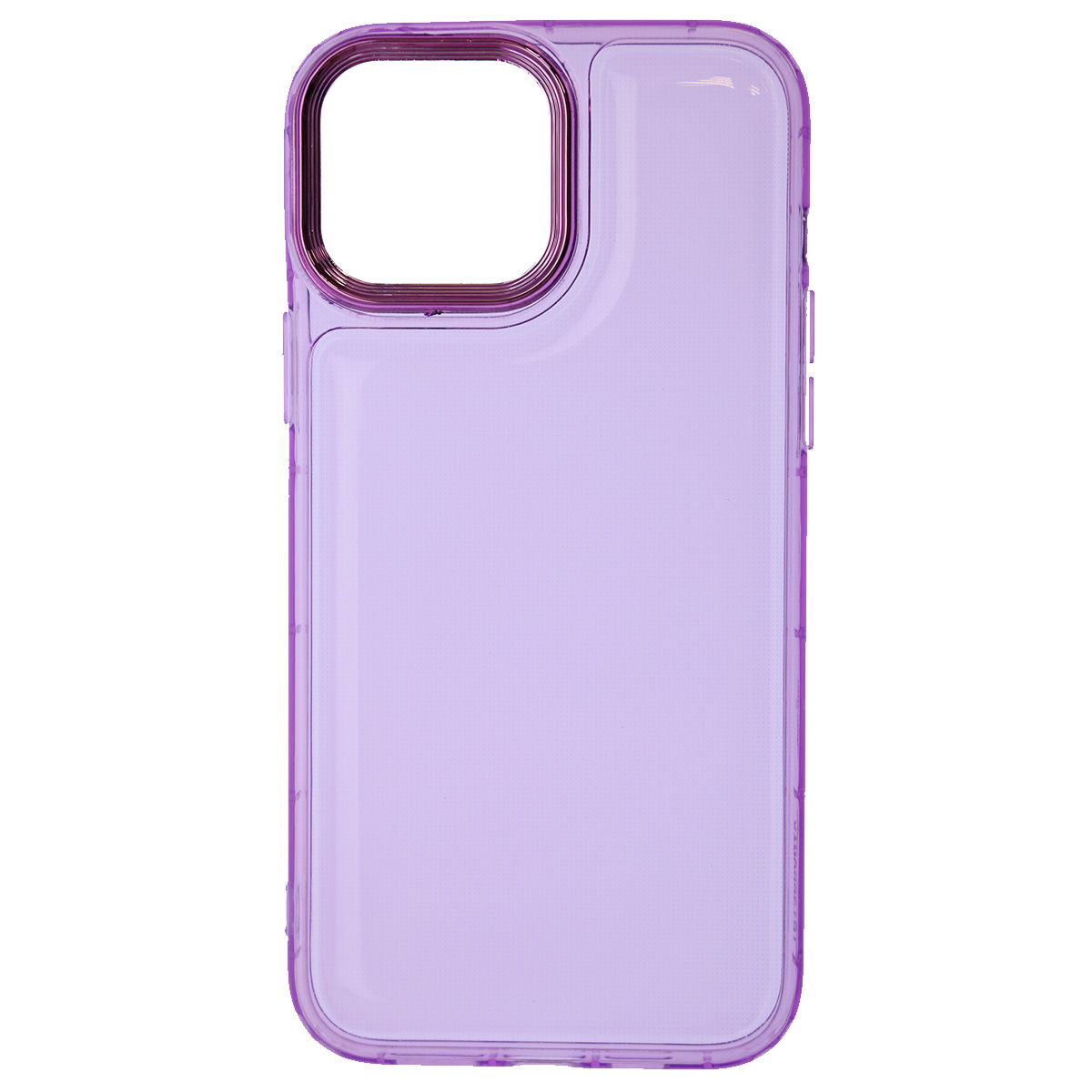 Чехол накладка AIR BAG для APPLE iPhone 13 Pro Max (6.7"), силикон, цвет прозрачно сиреневый