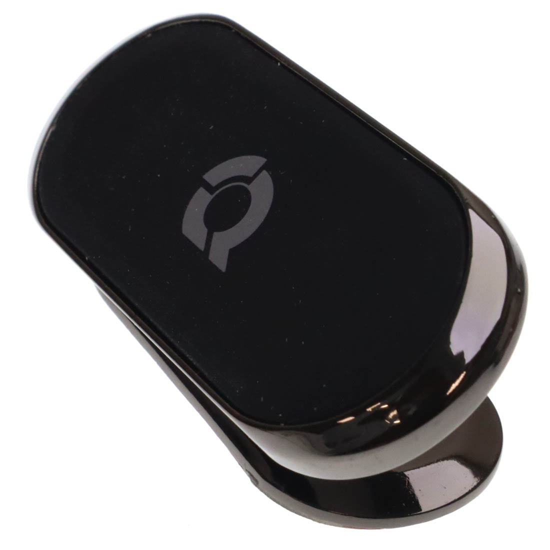 Автомобильный магнитный держатель QAYAN QH-118 для смартфона, на приборную панель, цвет темно серебристый