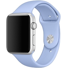 Ремешок для APPLE Watch спортивный Sport, размер 42 - 44 мм, цвет светло синий